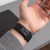 Apple Watch 8 / 9 / 10 / 11 / 12 / SE / Ultra (44 / 45 / 46 / 49 mm) fekete Tech-protect szilikon thumbnail