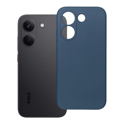  Poco X8 Pro 5G kék szilikon hátlap tok - 11