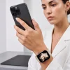  Apple Watch 8 / 9 / 10 / 11 / 12 / SE / Ultra (44 / 45 / 46 / 49 mm) dióbarna Tech-Protect Silicone szilikon óraszíj thumbnail