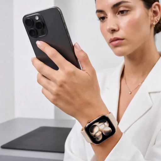  Apple Watch 8 / 9 / 10 / 11 / 12 / SE / Ultra (44 / 45 / 46 / 49 mm) dióbarna Tech-Protect Silicone szilikon óraszíj - 5