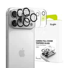 iPhone 18 Pro čierne Ringke Camera Full Cover 2 ks ochranné tvrdené sklo na kameru