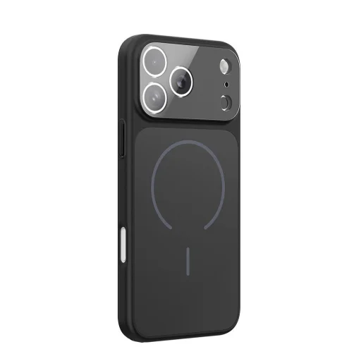  iPhone 18 Pro / 17 Pro fekete MagSafe-kompatibilis tok - 5