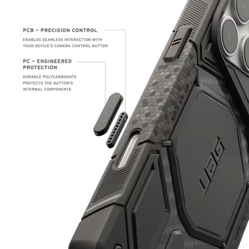 iPhone 18 Pro Max / 17 Pro Max UAG Monarch Pro karbónový ochranný kryt kompatibilný s MagSafe - 3