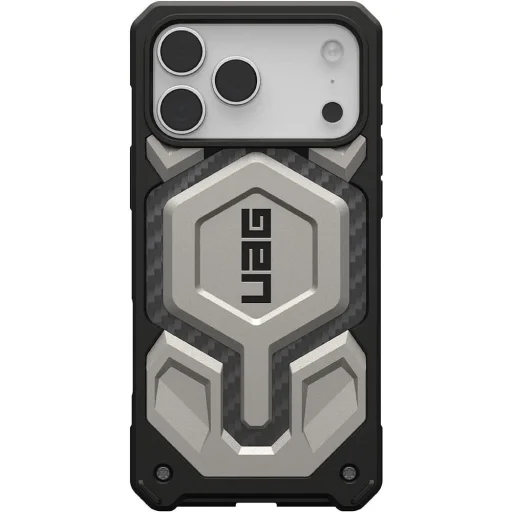 Apple iPhone 18 Pro Max / 17 Pro Max titánový UAG Urban Armor Gear Monarch Pro ochranný kryt kompatibilný s MagSafe - 1