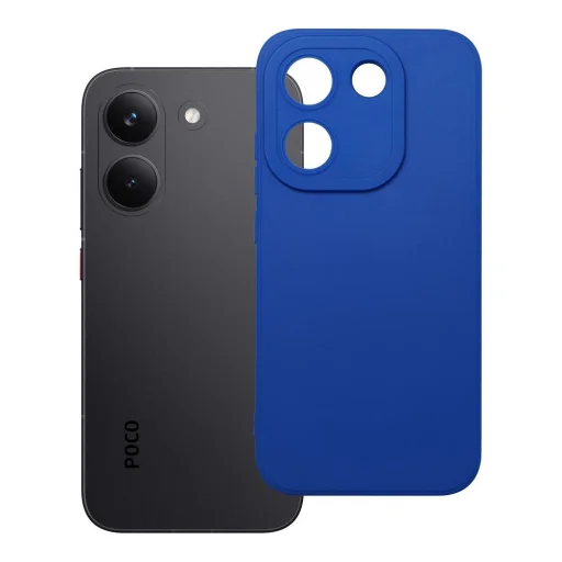 Poco X8 Pro 5G modrý Matt 2.0 tenký silikónový zadný kryt - 10