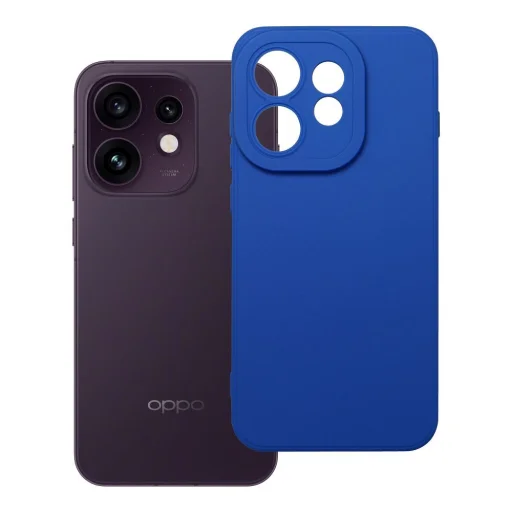 Oppo Reno 16 5G modrý Matt 2.0 silikónový zadný kryt - 10
