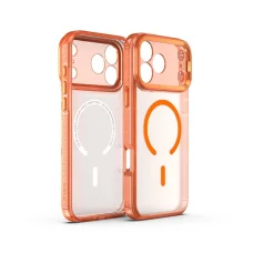 iPhone 17 Pro matné mrazivo oranžové puzdro X-ONE Dropguard 2S kompatibilné s MagSafe