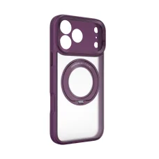 iPhone 18 Pro Max / 17 Pro Max tmavočerešňové puzdro X-ONE Dropguard 2S kompatibilné s MagSafe so stojanom