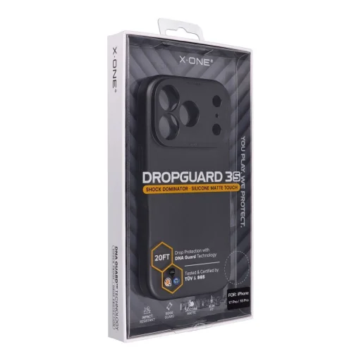 iPhone 18 Pro / 17 Pro čierne puzdro X-ONE Dropguard 3S Shock Dominator kompatibilné s MagSafe - 5