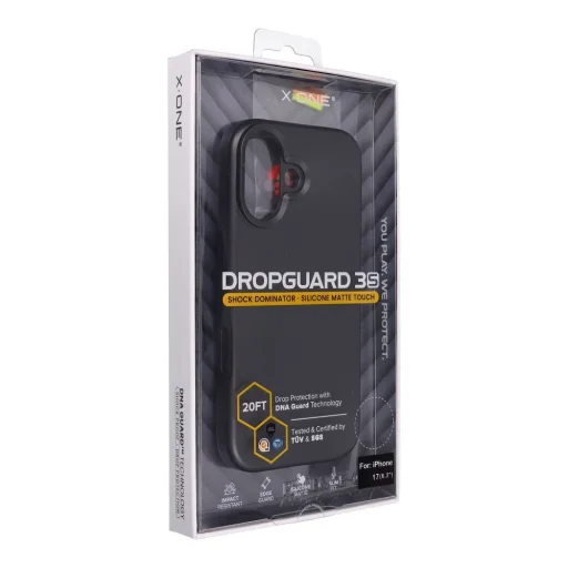 iPhone 17 čierne puzdro X-ONE Dropguard 3S Shock Dominator kompatibilné s MagSafe - 6