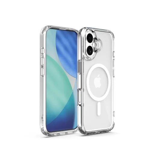 iPhone 17 priehľadné puzdro X-ONE Dropguard Clear kompatibilné s MagSafe - 1
