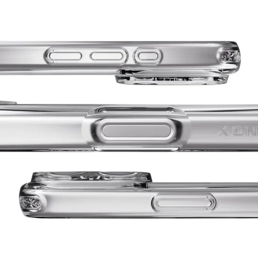iPhone 17 priehľadné puzdro X-ONE Dropguard Clear kompatibilné s MagSafe - 3
