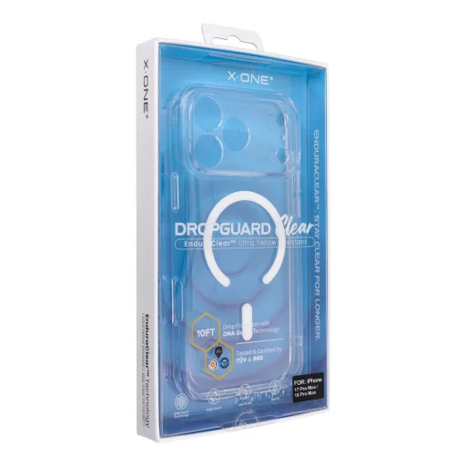Apple iPhone 18 Pro Max / 17 Pro Max X-ONE Dropguard Clear MagSafe kompatibilný priehľadný kryt - 5