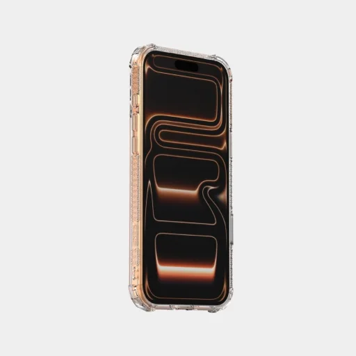 iPhone 18 Pro Max / 17 Pro Max trblietavý biely X-ONE Dropguard Pro nárazuvzdorný kryt kompatibilný s MagSafe - 2