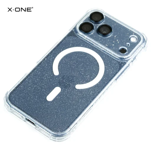 iPhone 18 Pro / 17 Pro trblietavé biele puzdro X-ONE Dropguard Pro kompatibilné s MagSafe - 3