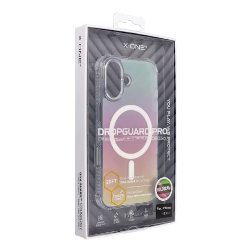 iPhone 17 Hologram X-ONE Dropguard Pro nárazuvzdorné puzdro kompatibilné s MagSafe - 2