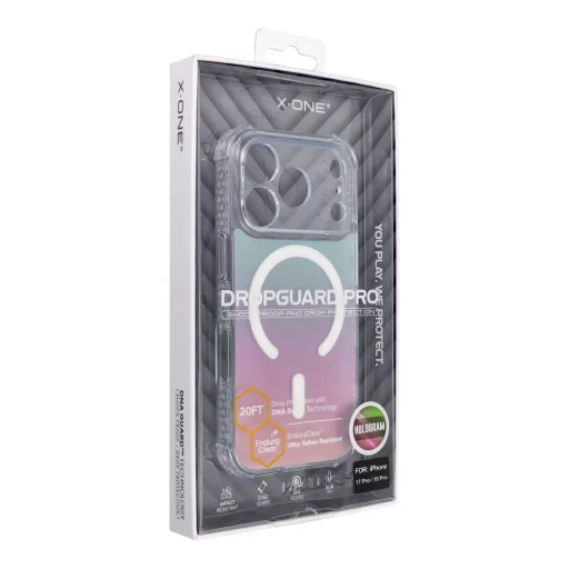 iPhone 18 Pro / 17 Pro holografický ochranný kryt X-ONE Dropguard Pro kompatibilný s MagSafe - 8