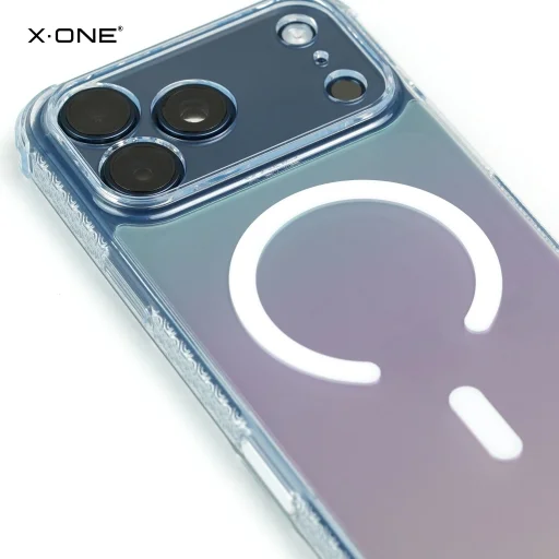 iPhone 18 Pro / 17 Pro holografický ochranný kryt X-ONE Dropguard Pro kompatibilný s MagSafe - 3