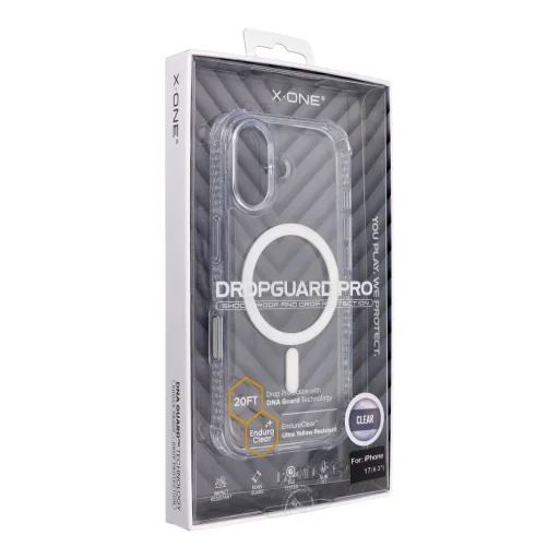 iPhone 17 X-ONE Dropguard Pro MagSafe kompatibilné priehľadné puzdro - 2