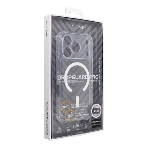 iPhone 18 Pro / 17 Pro X-ONE Dropguard Pro priehľadný kryt kompatibilný s MagSafe - 8