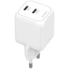 4smarts PDPlug SiC Dual sieťová rýchlonabíjačka 45W, 2x USB-C, biela thumbnail
