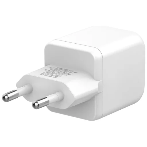 4smarts PDPlug SiC Dual sieťová rýchlonabíjačka 45W, 2x USB-C, biela - 4