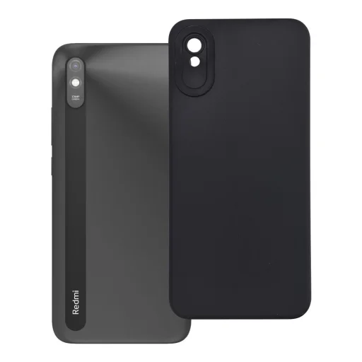Xiaomi Redmi 9A / 9AT Čierny matný 2.0 silikónový zadný kryt - 10