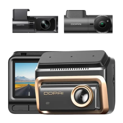 DDPAI Z90 Master palubná kamera s prednou a zadnou kamerou, 4K rozlíšením, GPS a Wi-Fi - 1
