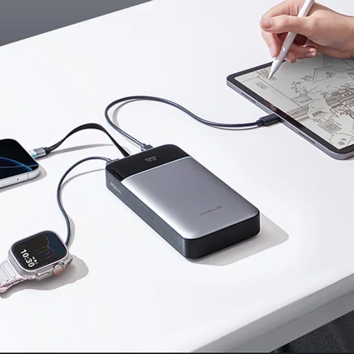 Cuktech LPB252N powerbanka externá batéria, 25000 mAh, 120W, sivá - 5