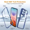Xiaomi Redmi 17 4G / Redmi 17 5G Čierne Techsuit ColorVerse 360 nárazuvzdorné puzdro s ochranou displeja thumbnail