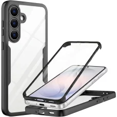 Samsung Galaxy S26 FE čierne Techsuit ColorVerse 360 Series puzdro s kompletnou ochranou a ochrana displeja
