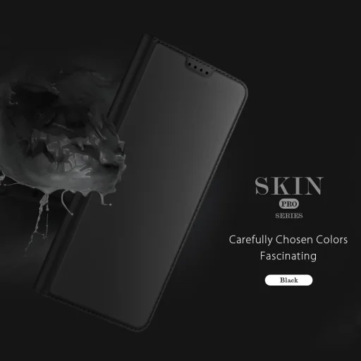  Honor 600 Lite fekete Dux Ducis Skin Pro kinyitható tok - 7