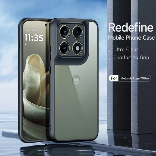 Puzdro Dux Ducis Aimo Series pre Motorola Edge 70 Pro čierne - 5