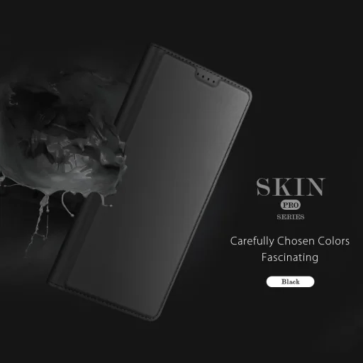 Xiaomi 17 čierne puzdro Dux Ducis Skin Pro s otváraním do boku - 7