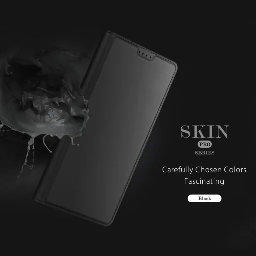  Xiaomi 17 Pro fekete Dux Ducis Skin Pro kinyitható tok - 7