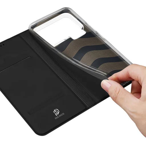  Xiaomi 17 Pro fekete Dux Ducis Skin Pro kinyitható tok - 3