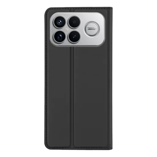 Xiaomi Poco F8 Ultra čierne knižkové puzdro Dux Ducis Skin Pro - 2