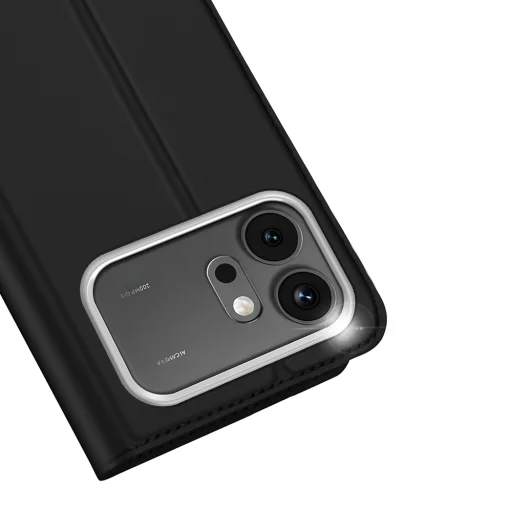 Honor 600 / Honor 600 Pro čierne flipové puzdro Dux Ducis Skin Pro - 3
