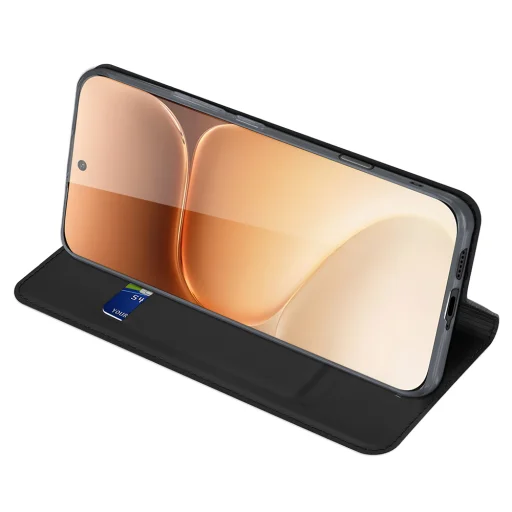 Honor 600 / Honor 600 Pro čierne flipové puzdro Dux Ducis Skin Pro - 5