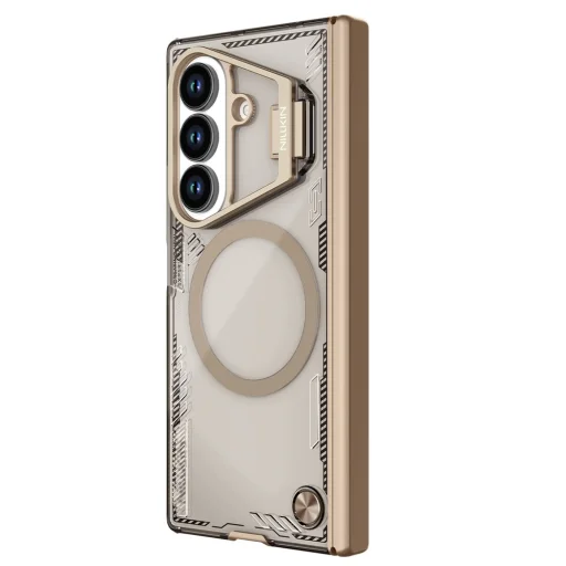 Samsung Galaxy Z Fold7 dunovo hnedé Nillkin Iceblade Prop Magnetic magnetické puzdro - 3