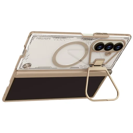 Samsung Galaxy Z Fold7 dunovo hnedé Nillkin Iceblade Prop Magnetic magnetické puzdro - 5