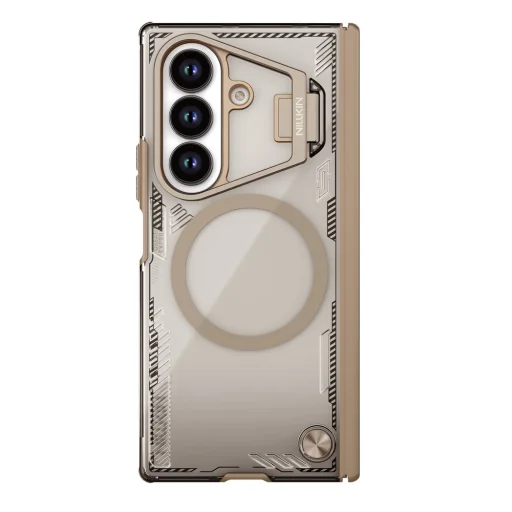 Samsung Galaxy Z Fold7 dunovo hnedé Nillkin Iceblade Prop Magnetic magnetické puzdro - 1