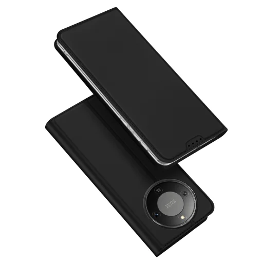  Honor Magic8 Lite fekete Dux Ducis Skin Pro kinyitható tok - 1
