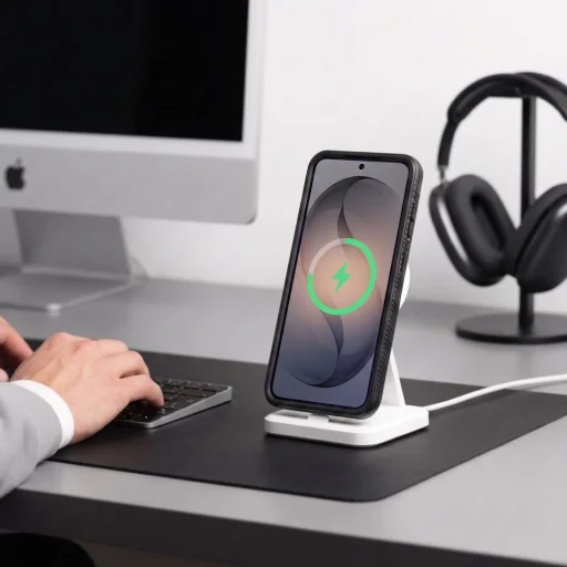 Tech-Protect Defense MagSafe Galaxy S26 FE matné čierne puzdro - 5
