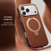 Torras - QPRO Leather Series - Samsung Galaxy Z Fold8 Ultra - Hnedé Magsafe puzdro thumbnail