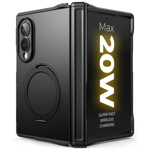 Samsung Galaxy Z Fold8 fekete Ringke Alles tok és üvegfólia - 3