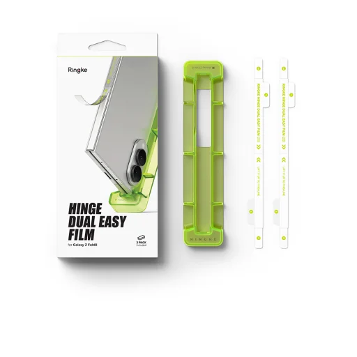 Samsung Galaxy Z Fold8 Ringke Hinge Dual Easy Film ochranná fólia na pánt (2 ks), číra - 4
