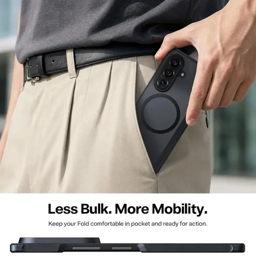 Samsung Galaxy Z Fold8 Ultra Torras Guardian Magnetic Series čierne ochranné puzdro - 5
