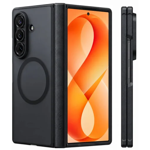 Samsung Galaxy Z Fold8 Ultra Torras Guardian Magnetic Series čierne ochranné puzdro - 1