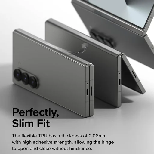 Samsung Galaxy Z Fold8 Ultra číra ochranná fólia na pánt Ringke Dual Easy, 2 ks ochranné sklo - 7